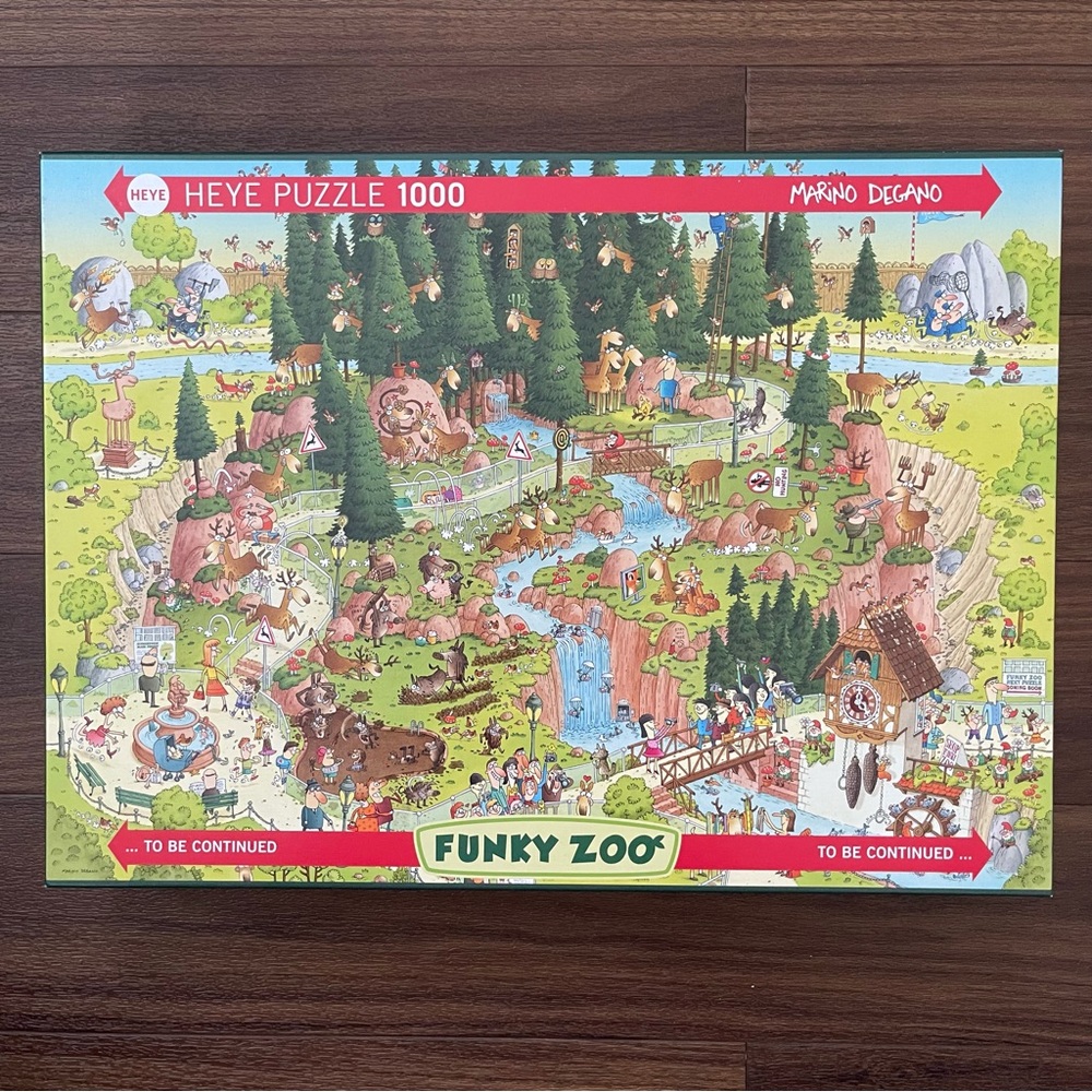 Complete Funky Zoo Heye Puzzle